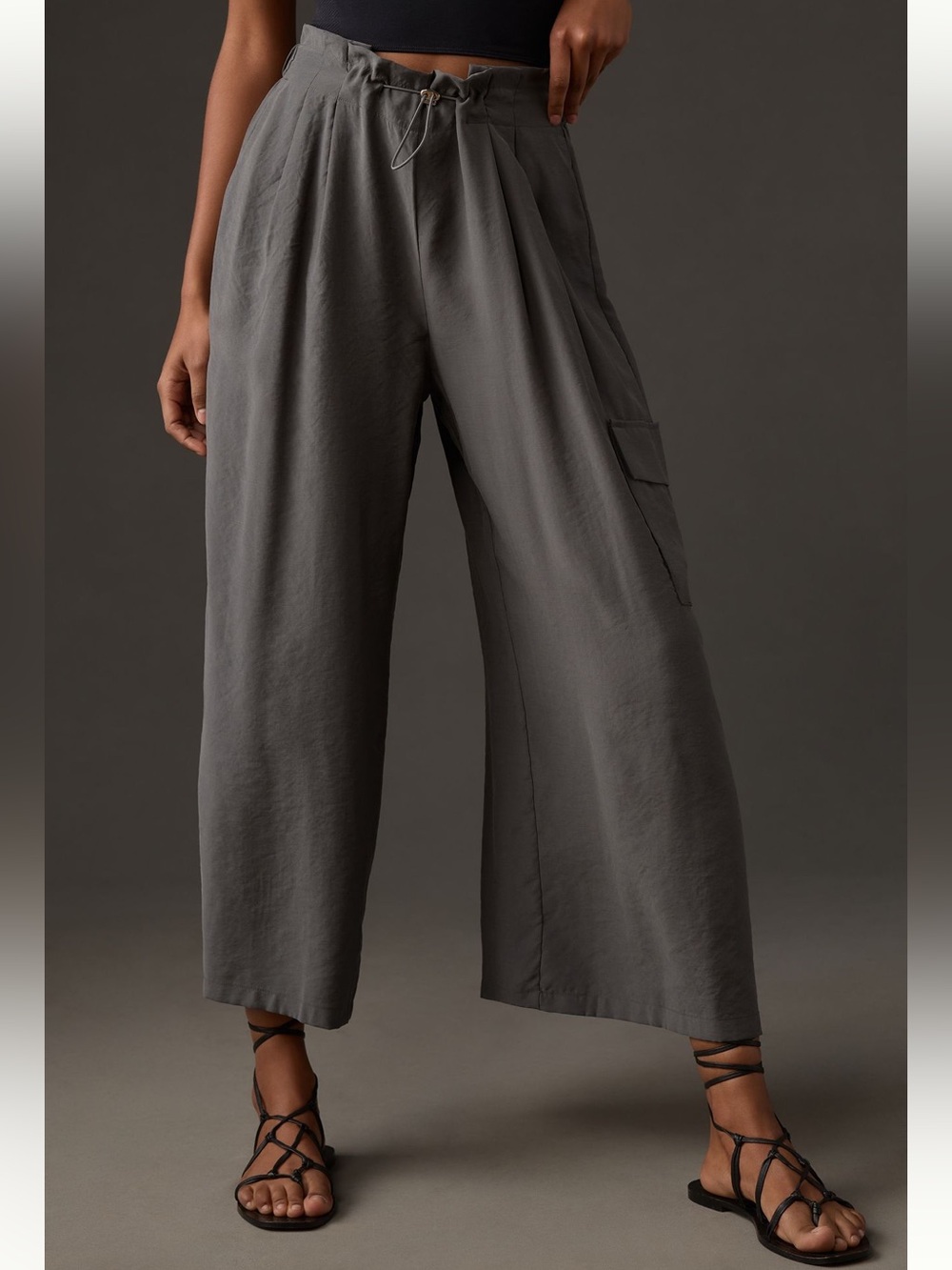 By Anthropologie Wide-Leg
Bungee Pants